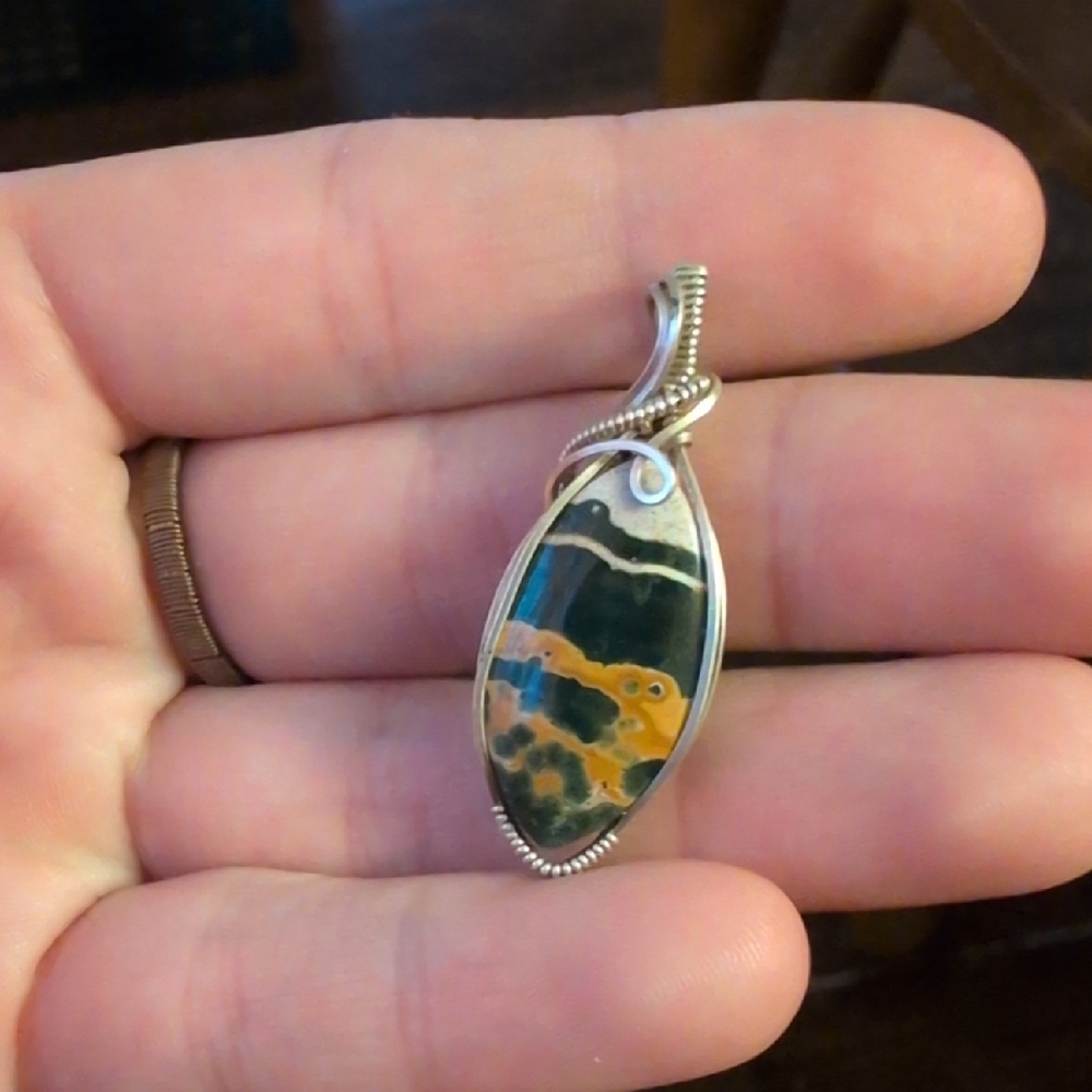 Ocean Jasper Pendant